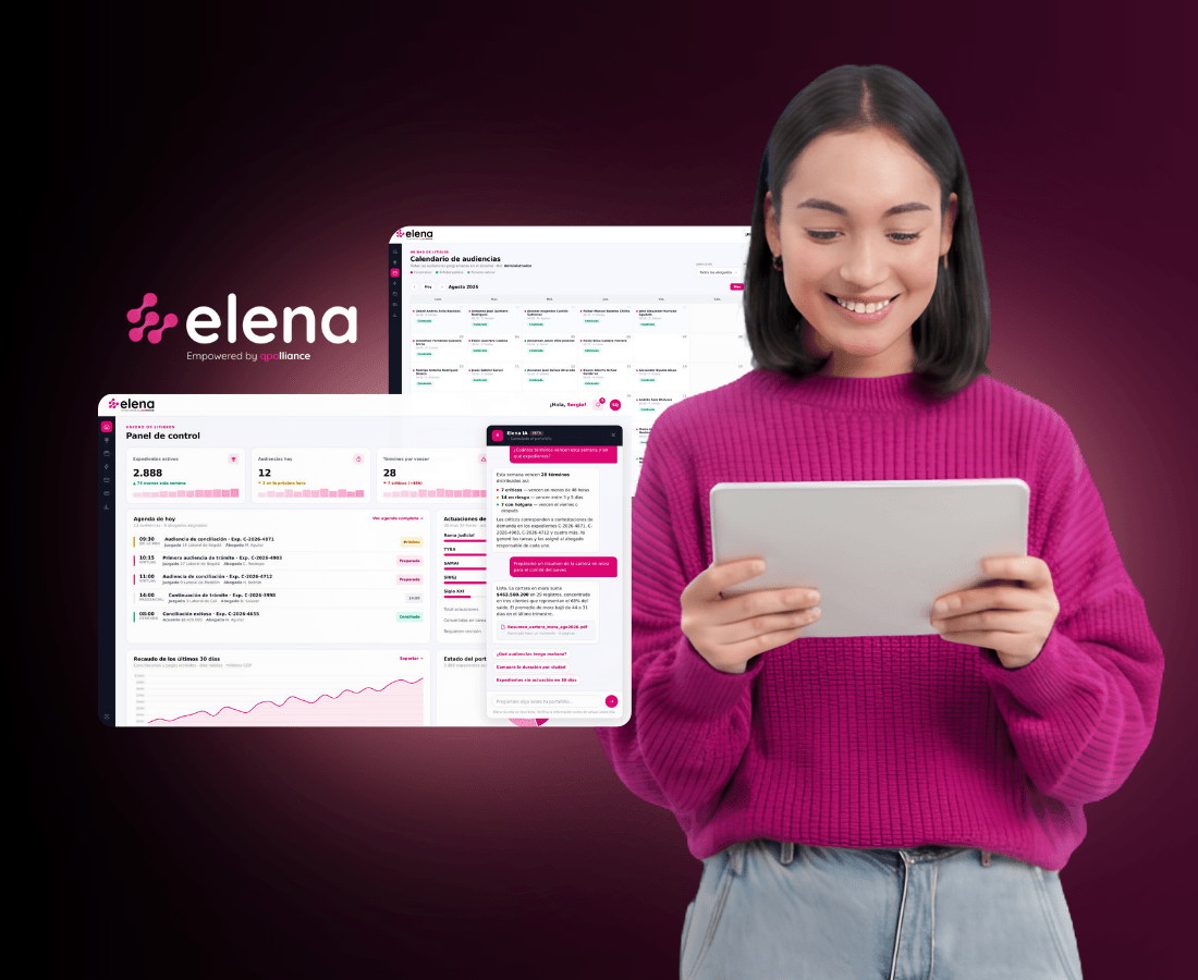 Elena, la plataforma de gestión jurídica propia de QPAlliance